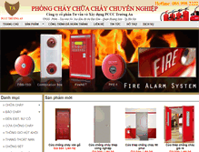 Tablet Screenshot of pccctruongan.com